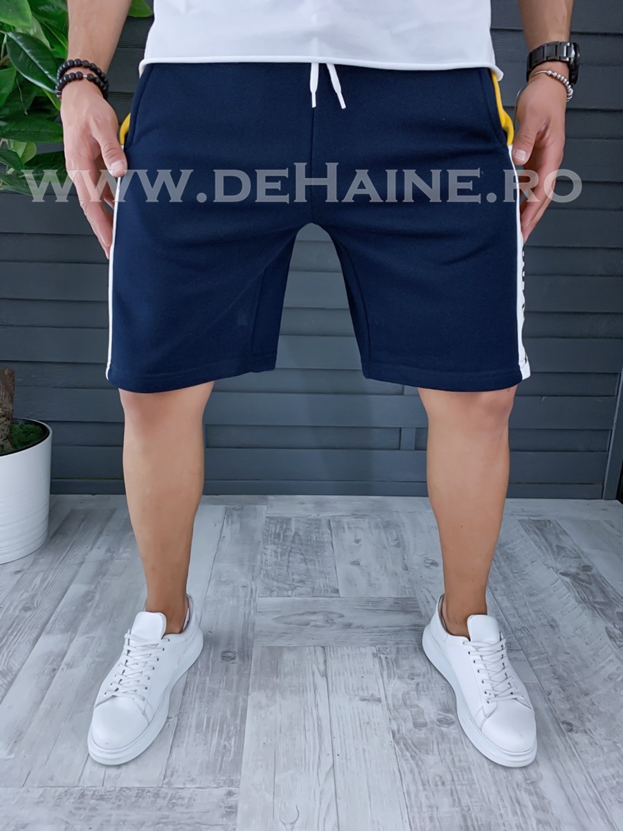 Pantaloni scurti de trening bleumarin B1022 83-3